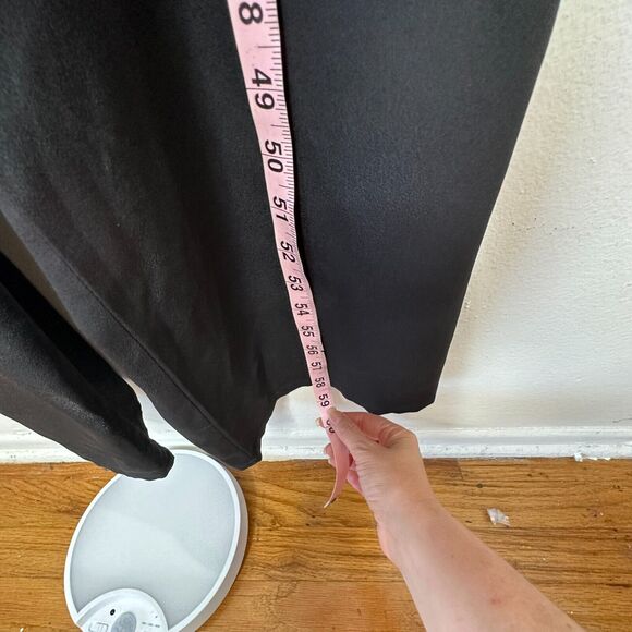 Kelly Renee Jet Black Wrap Sexy VNeck Spaghetti Halter Top Jumpsuit Romper M - Picture 13 of 13